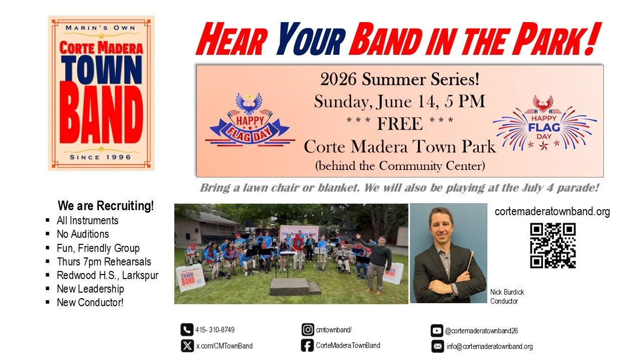 2026 Summer Series Concert in the Park!