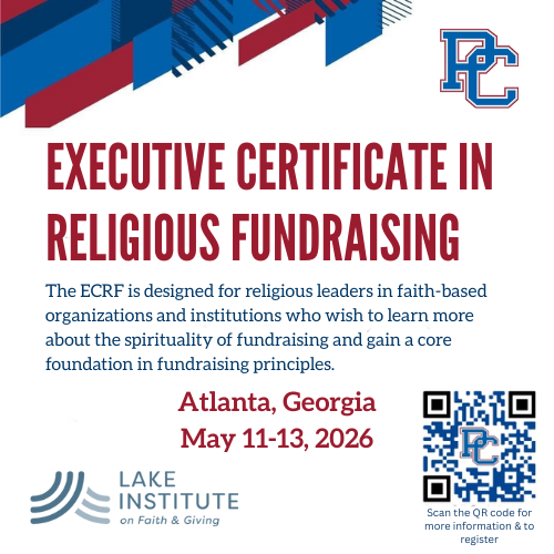 Executive Certificate in Religious Fundraising (ECRF)