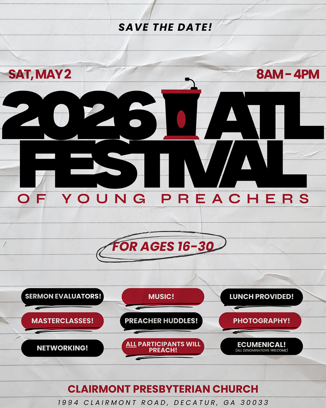 2026 Atlanta Festival of Young Preachers