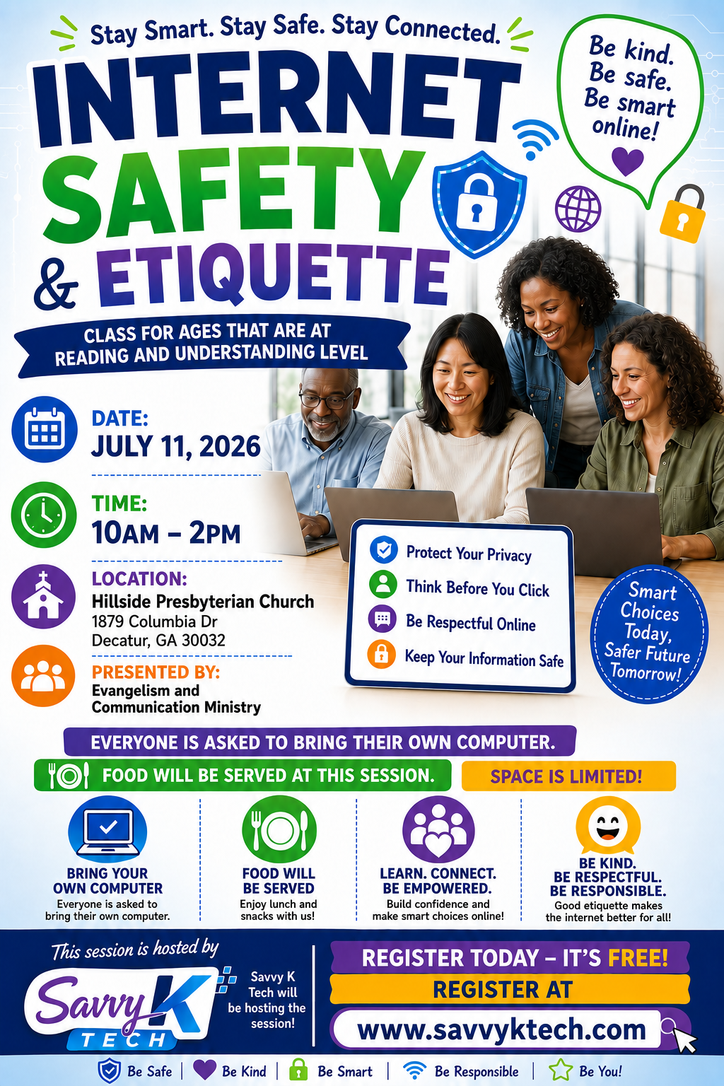 Internet Safety &amp; Etiquette Class