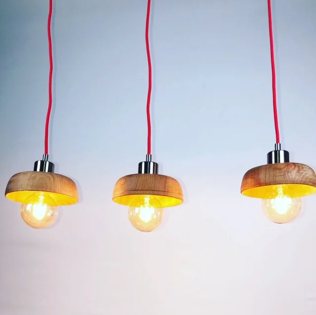 Holzdesign Lampe "Russian Edition"