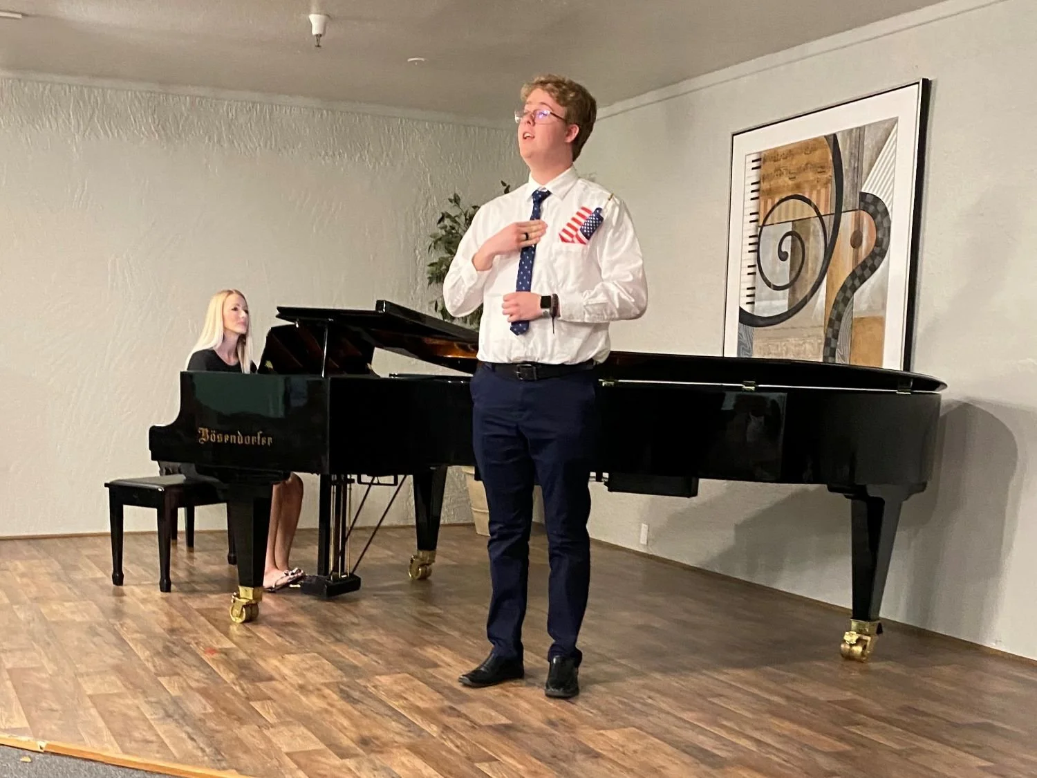 Male musical theater singer, Gilbert, AZ