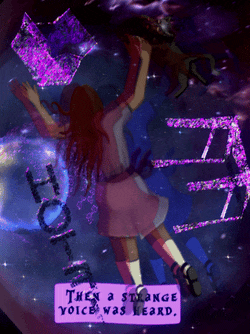 Scene 5: Aphid TTLG, holo-comic, 2023