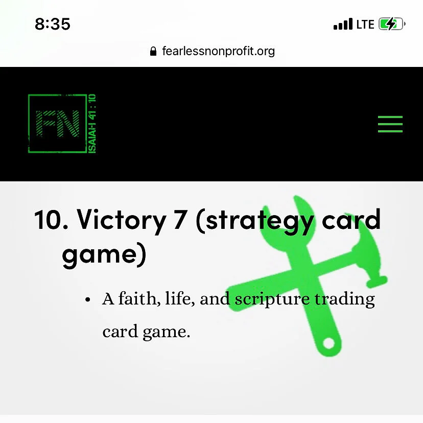 For His Glory (TCG Update)