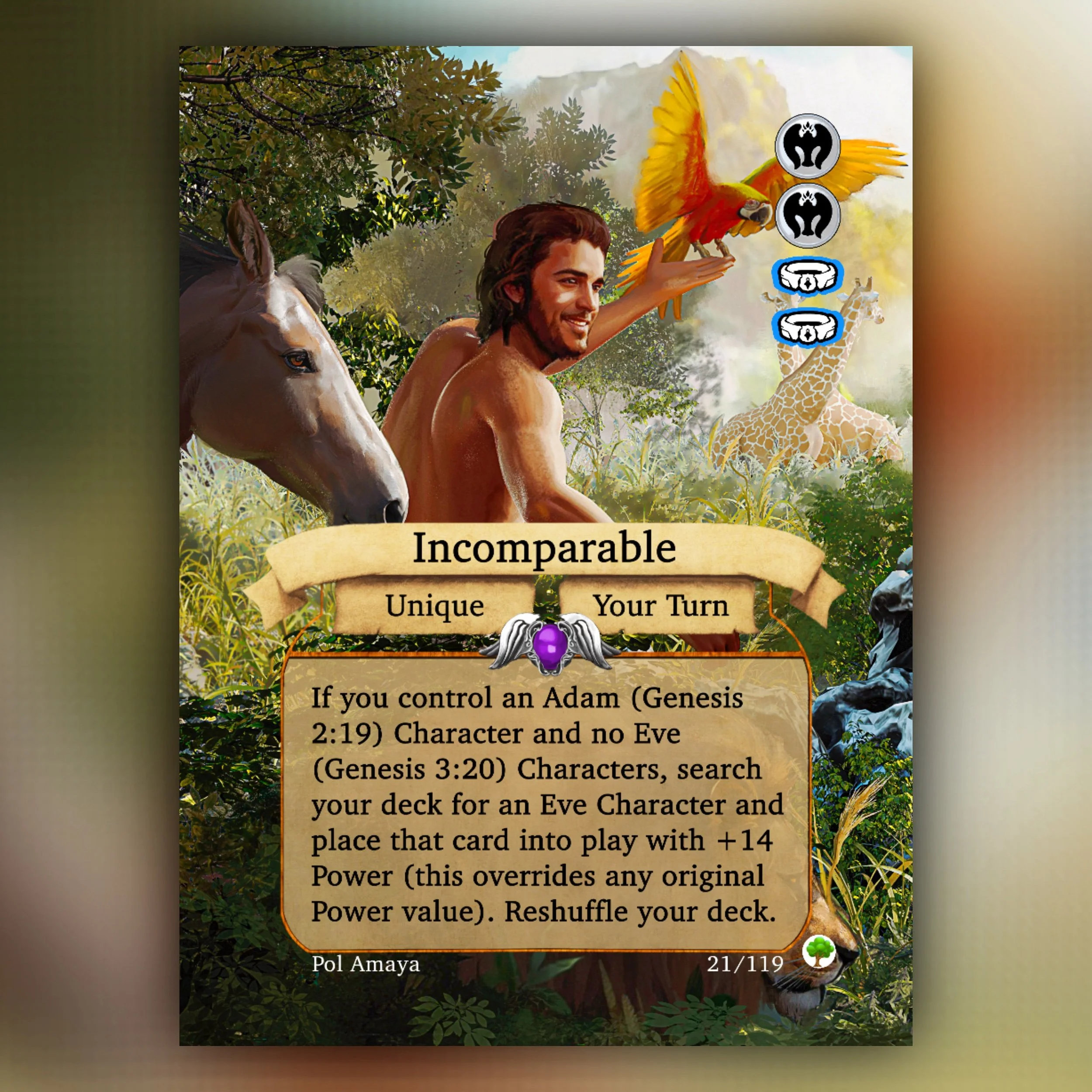 Incomparable - V7 TCG+