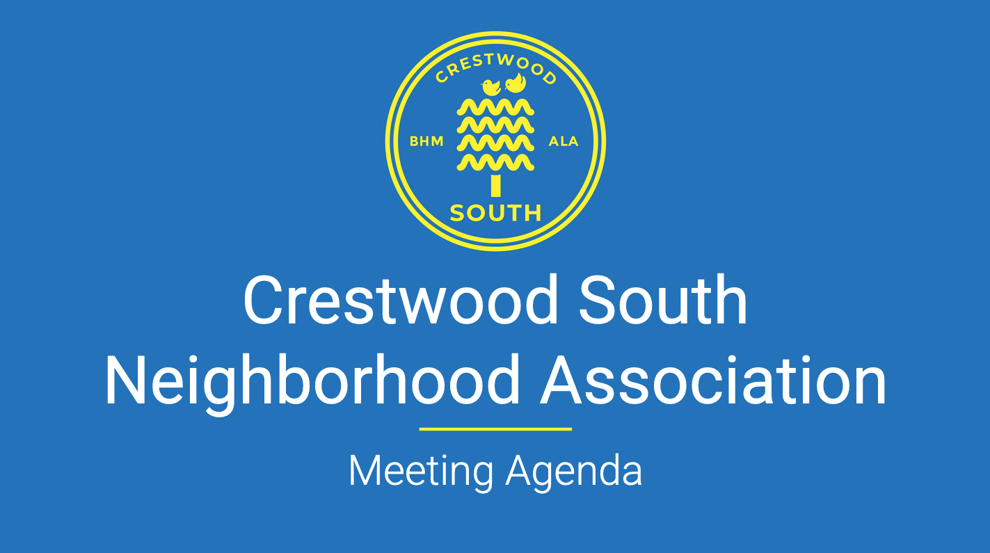 Meeting Agenda for February 2026