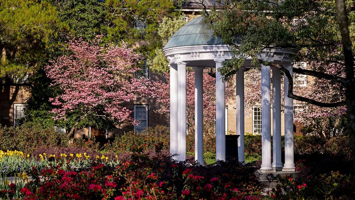 The Old Well on the UNC-CH campus
