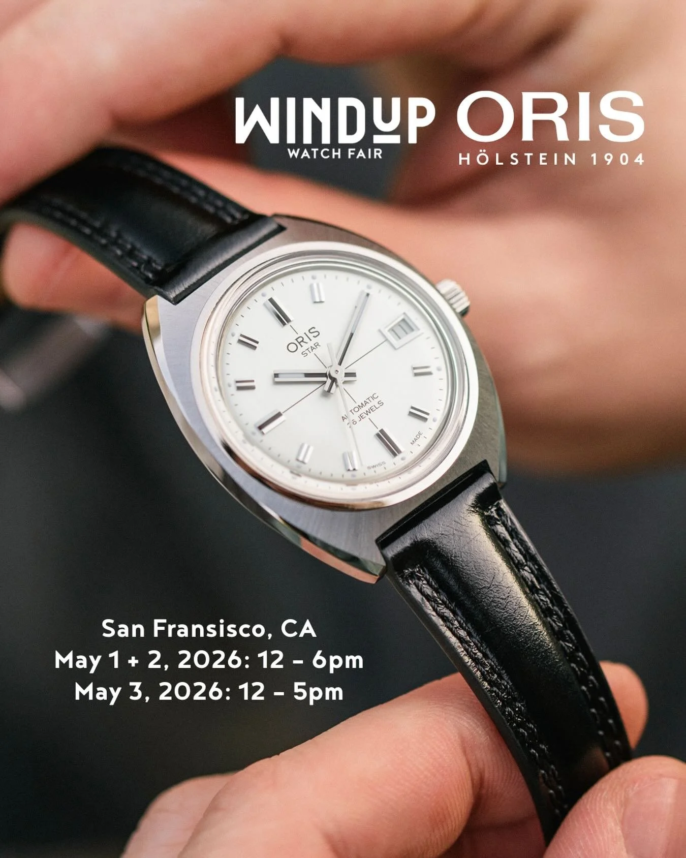 Long-time supporter of #windupwatchfair, @oris returns as a Lead Sponsor for the 2026 Windup Watch Fair San Francisco.

#Oris is a 122-year-old independent, all-mechanical watch brand from Holstein, Switzerland. Oris has always placed the community a