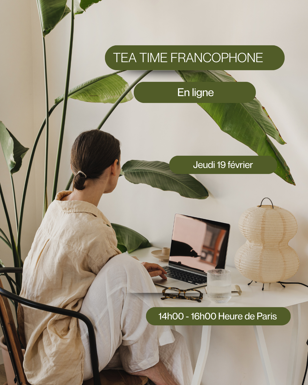 Tea time en ligne francophone