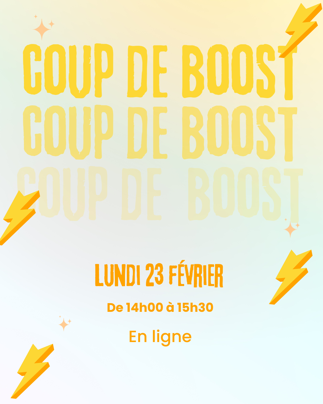 Coup de boost (en ligne)