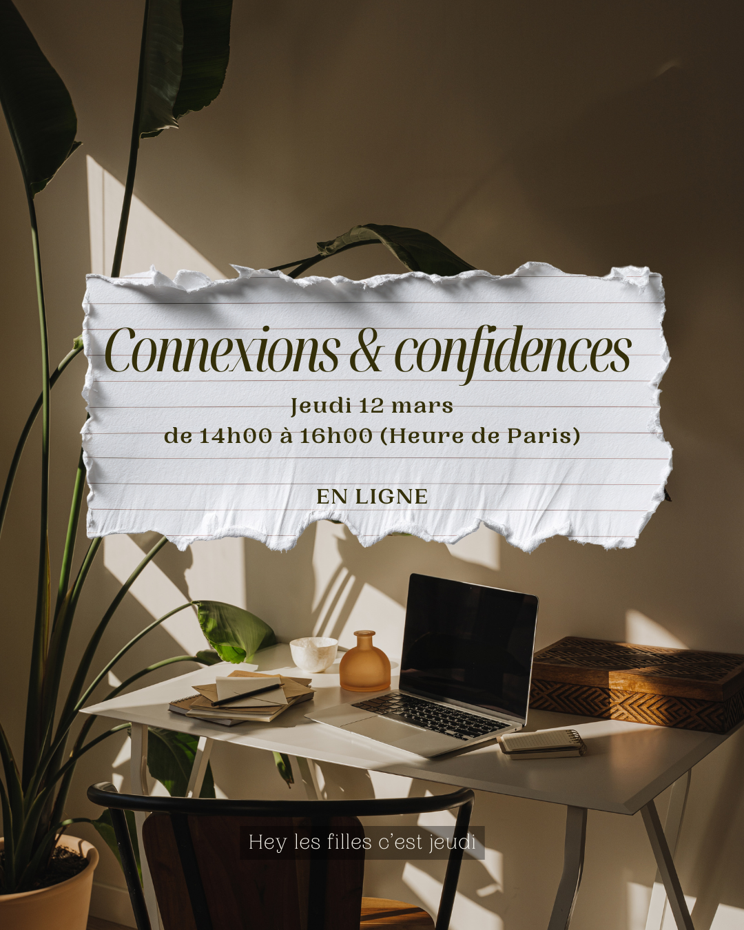 Connexions &amp; confidences (en ligne)