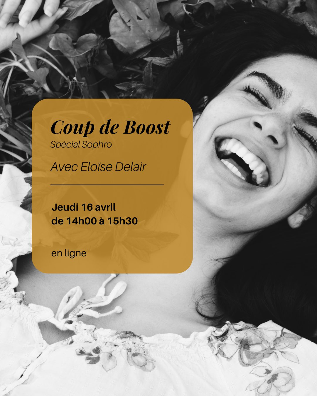 Coup de Boost Sophro