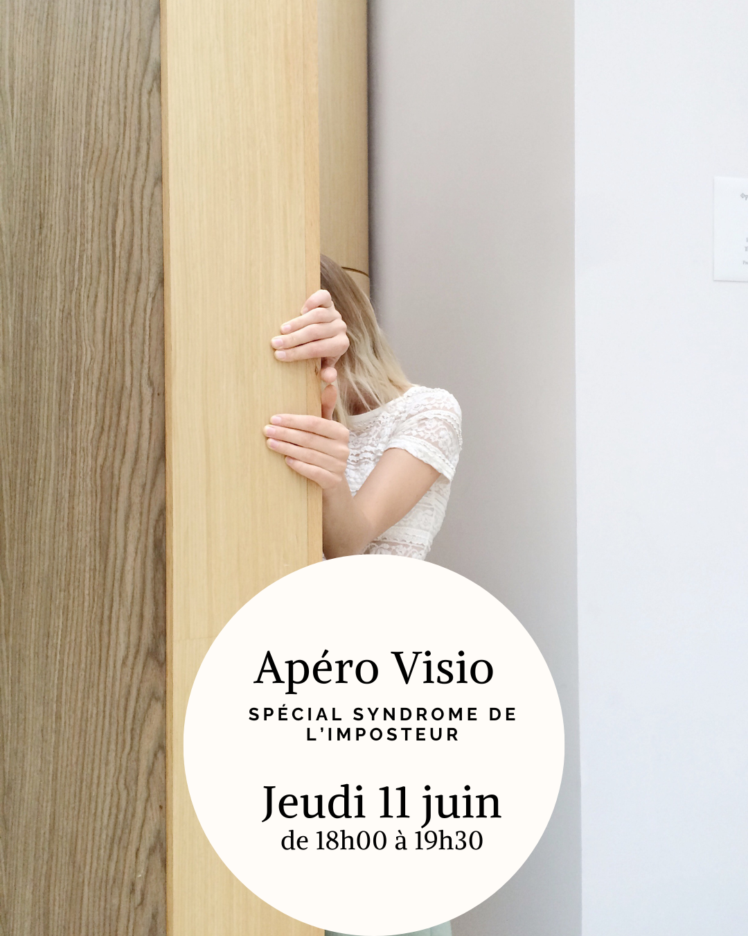 Apéro visio spécial syndrome de l'imposteur