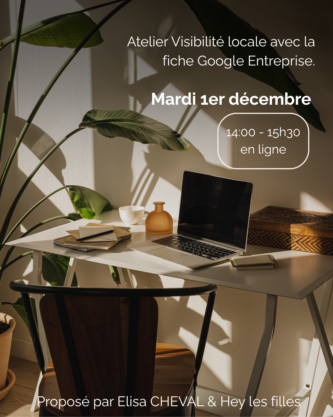 Atelier Ta visibilité locale avec la fiche Google entreprise