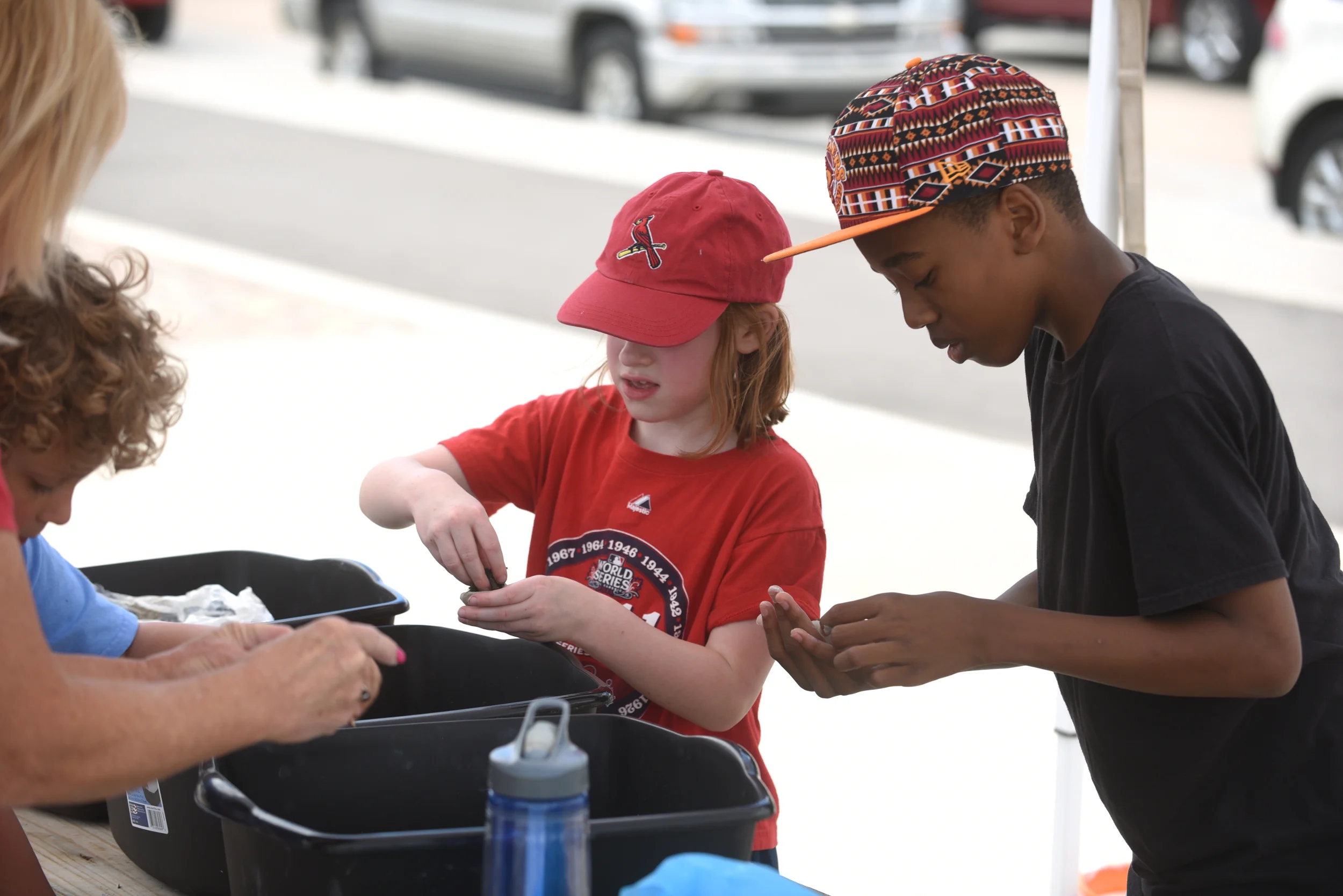 seed bomb activity hosted by Missouri Botanical Gardens Photo: Jon Slavkin