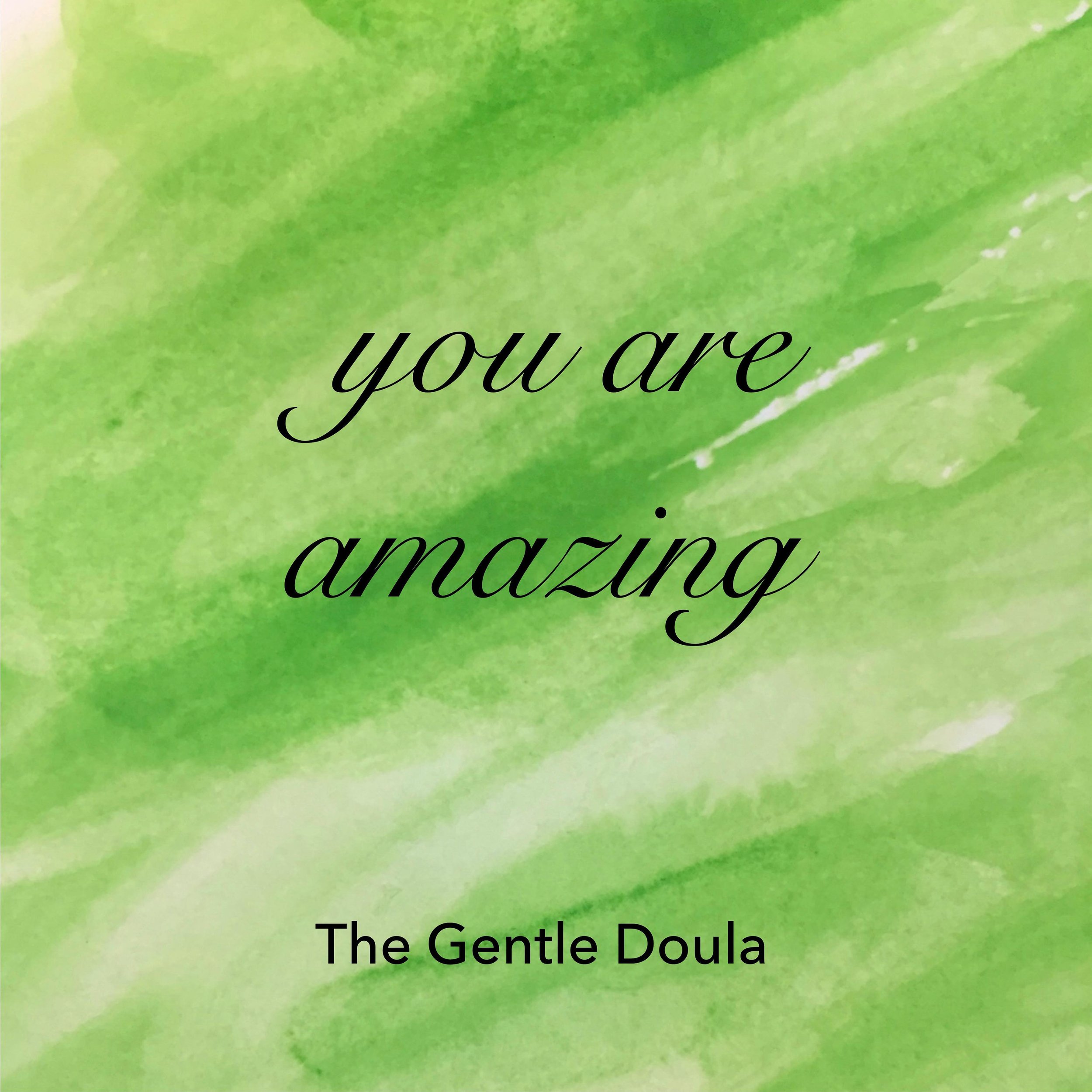 You! You are amazing! 
.
Did you know that your body knows how to give birth? How amazing is that! 
.
And a doula can be right there with you to remind you of your beauty and worth&hellip; to help you feel more calm, confident and capable&hellip; to 