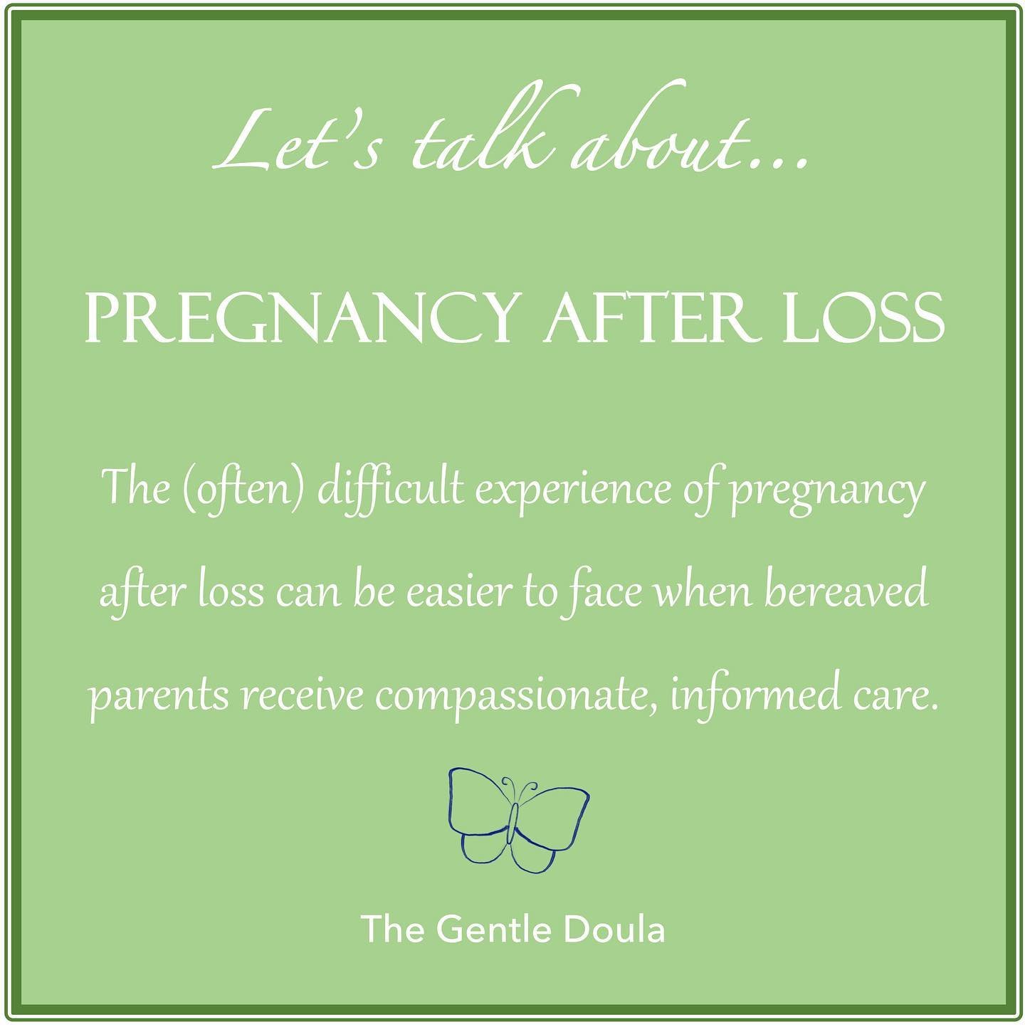 Today I want to talk about pregnancy after loss. If you have walked this journey, either personally or through someone close to you, then you know that one of the most difficult decisions a parent can make after experiencing perinatal loss is whether