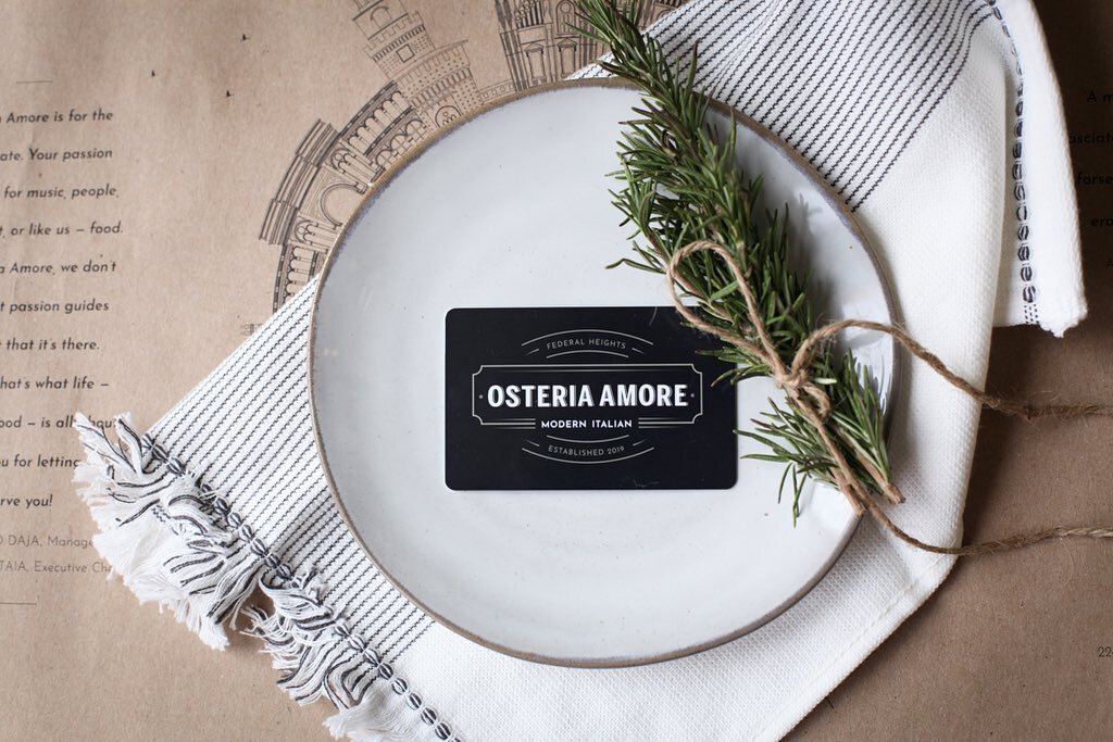 If food is your love language then you can&rsquo;t go wrong with our gift cards! Shop on our online Bottega! (Link In Bio)
&bull;
&bull;
&bull;
osteriaamore #slcfood #food #slcrestuarant #slcfoodie #slc #Utahfood #italianfood #authenticfood #restaura