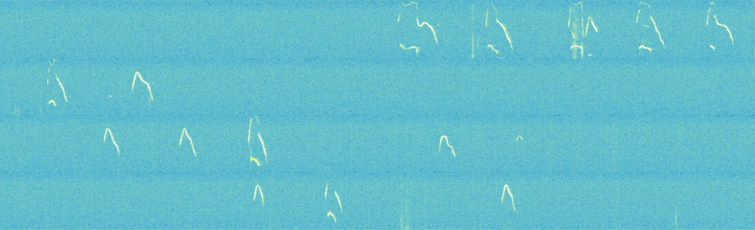 Sonograms of mouse ultrasonic vocalizations