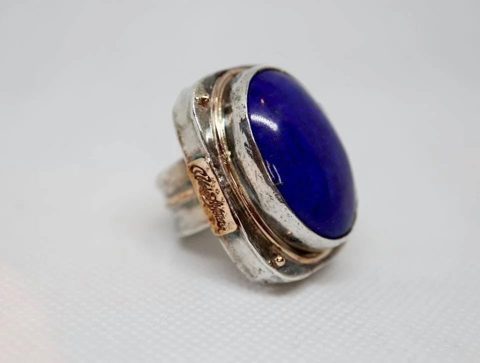 Lapiz Lazuli Oval Ring 