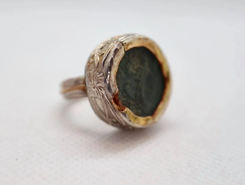 Ancient Roman Coin Ring