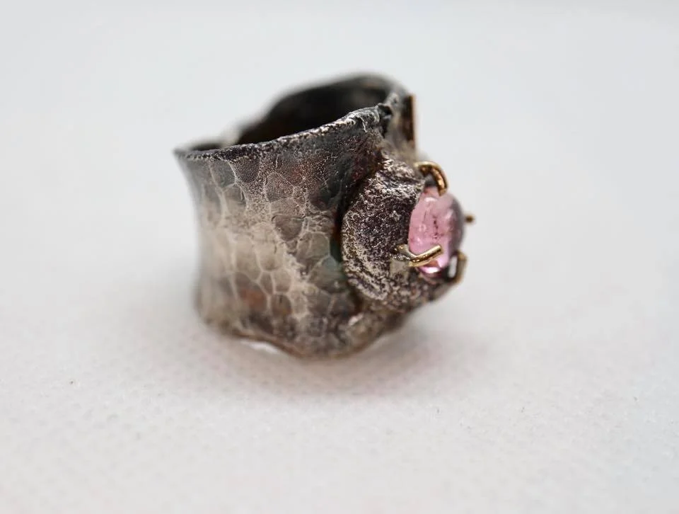 Pink Tourmaline Ring