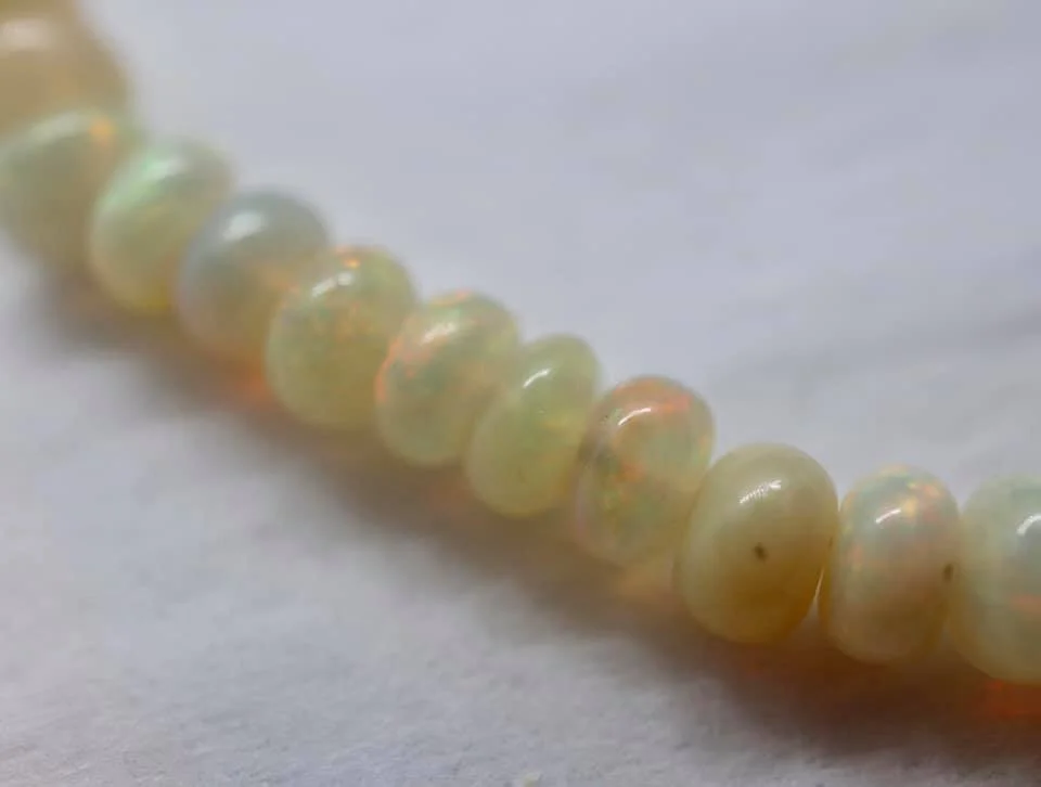 Natural Ethiopian Opal Strand