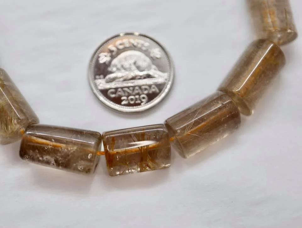 Hand-cut Rutilated Quartz