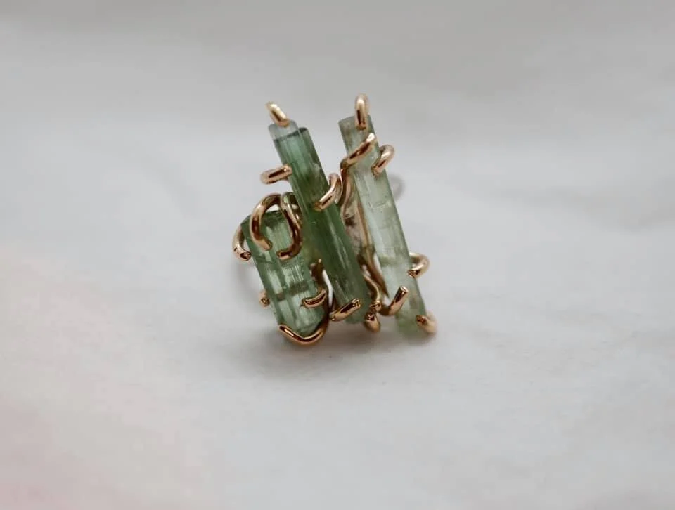 Tourmaline Peak Ring