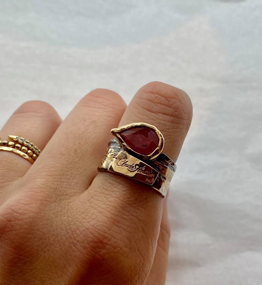 Natural Ruby Ring