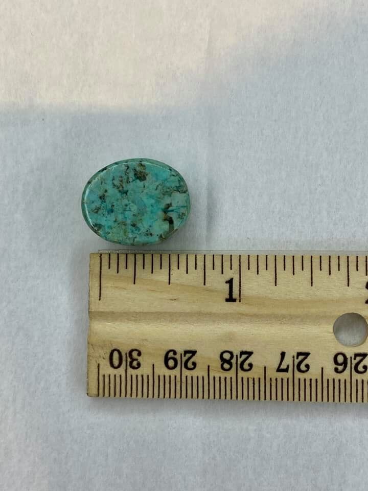 Hand-cut Chrysocolla