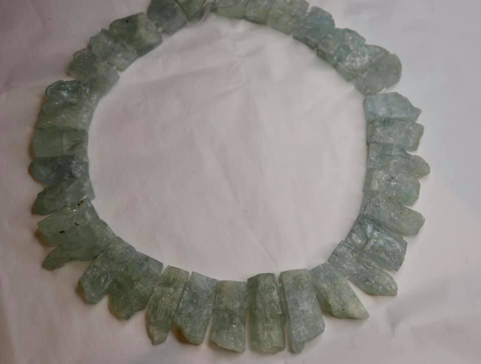 Hand-cut Aquamarine