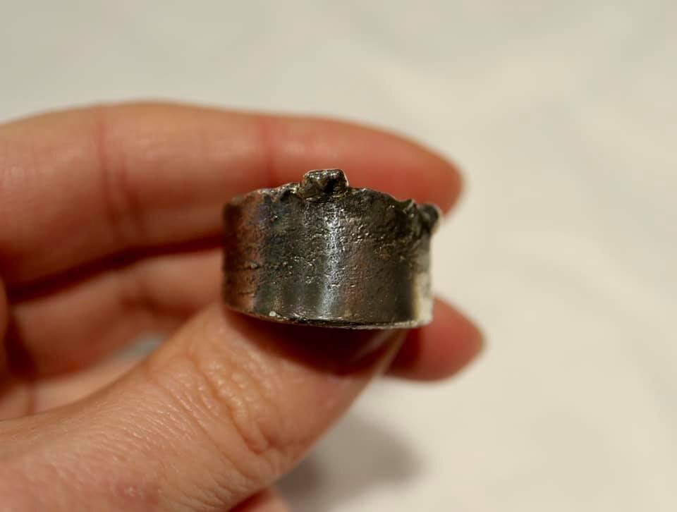 Oxidized Rustic Band 