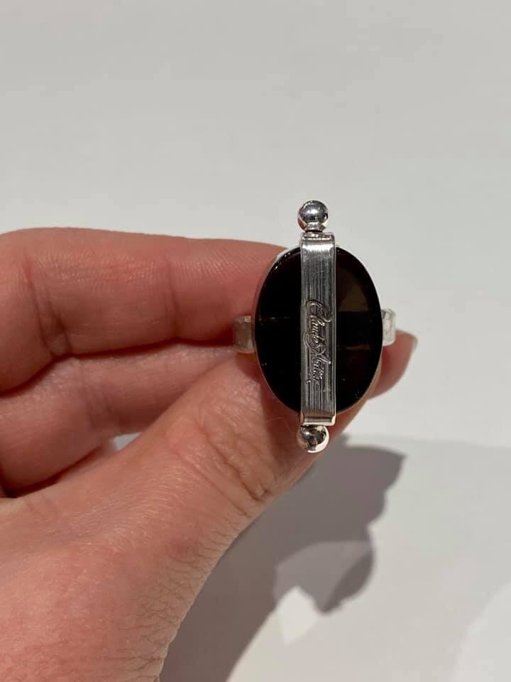 Smokey Quartz Oval Ring