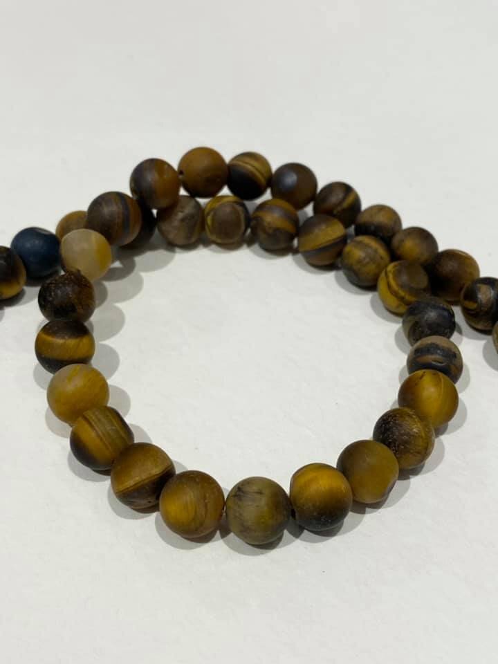 matte tiger eye
