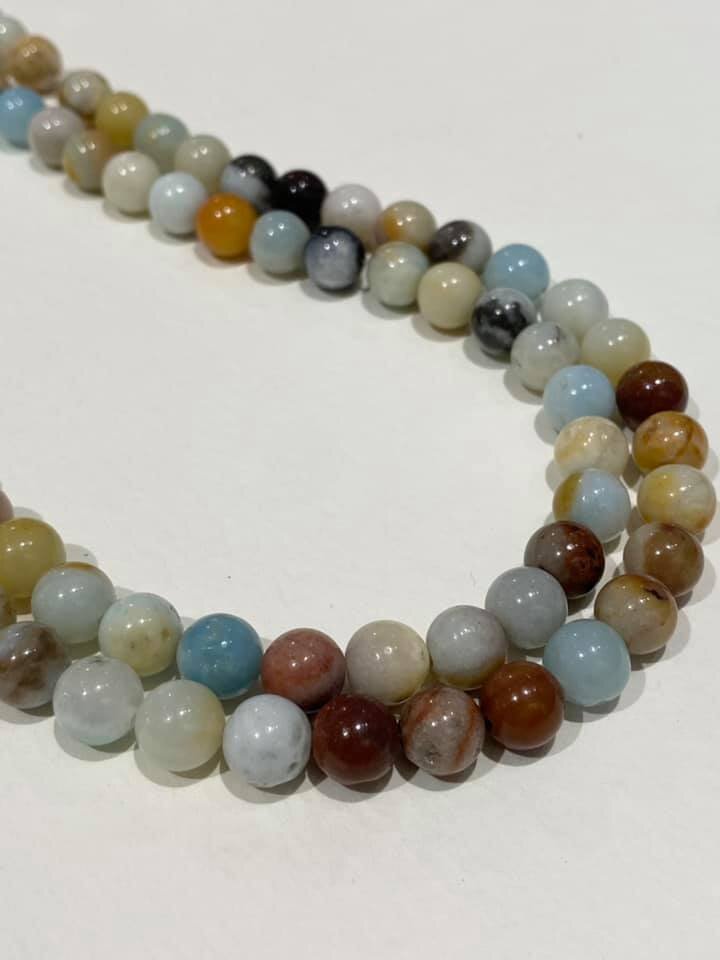 multi-colour amazonite