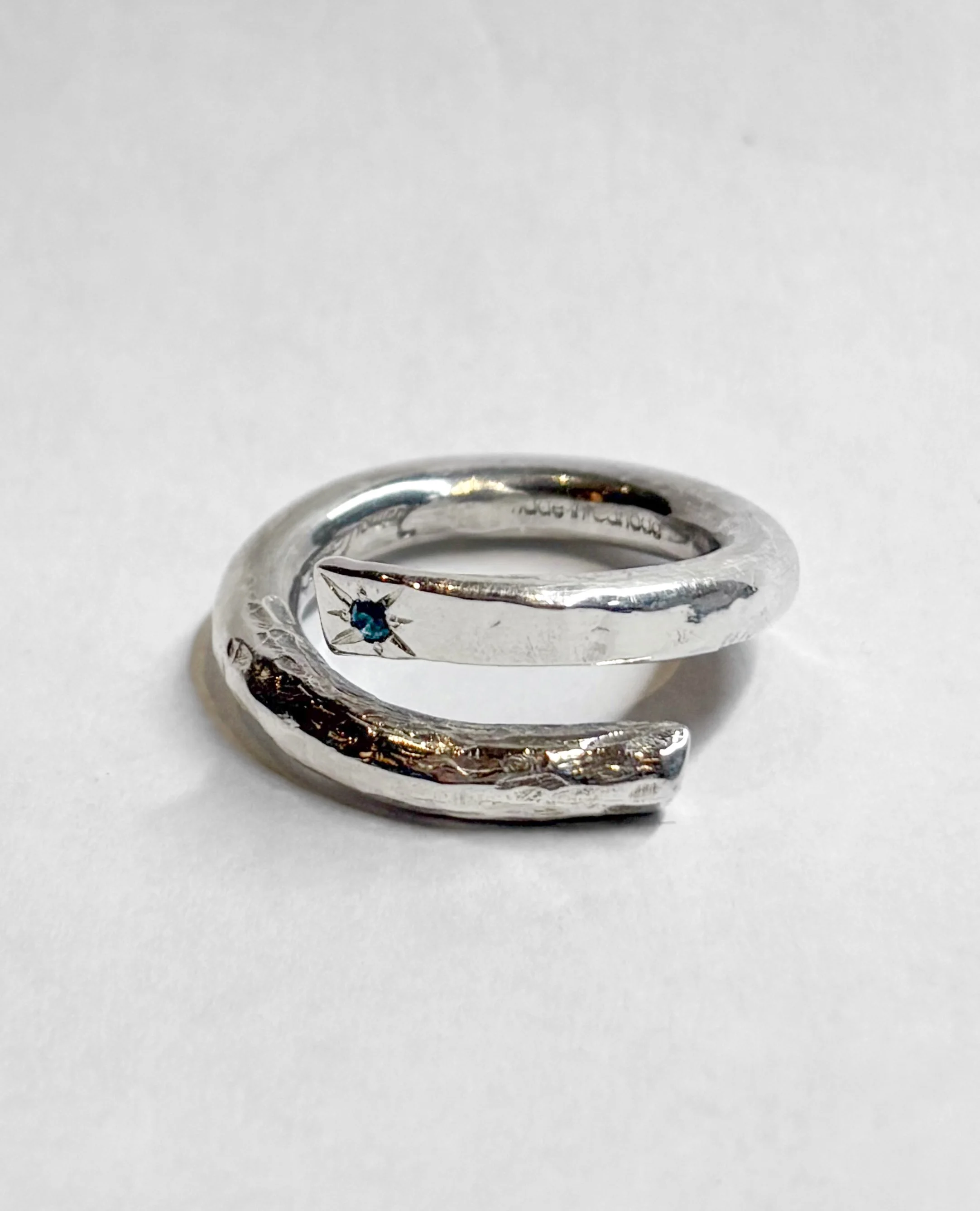 NEW! Blue Diamond Ring