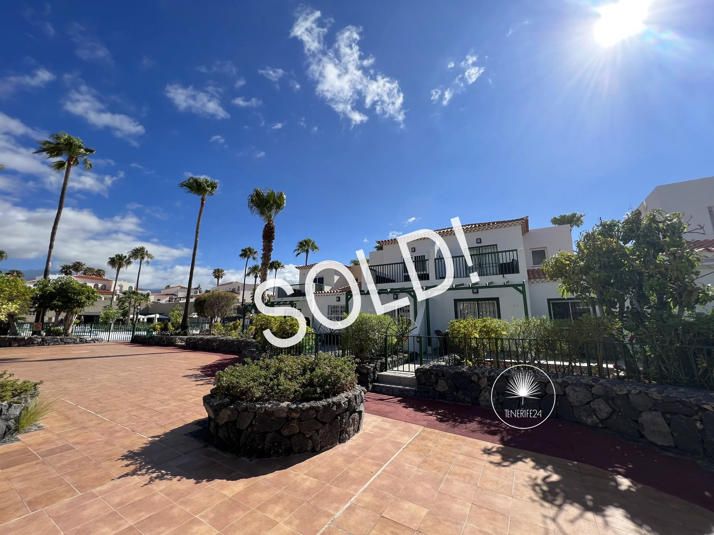 SOLD! TF2412 Two bedroom and two bathroom house in Amarilla Golf area, complex ADELFAS II