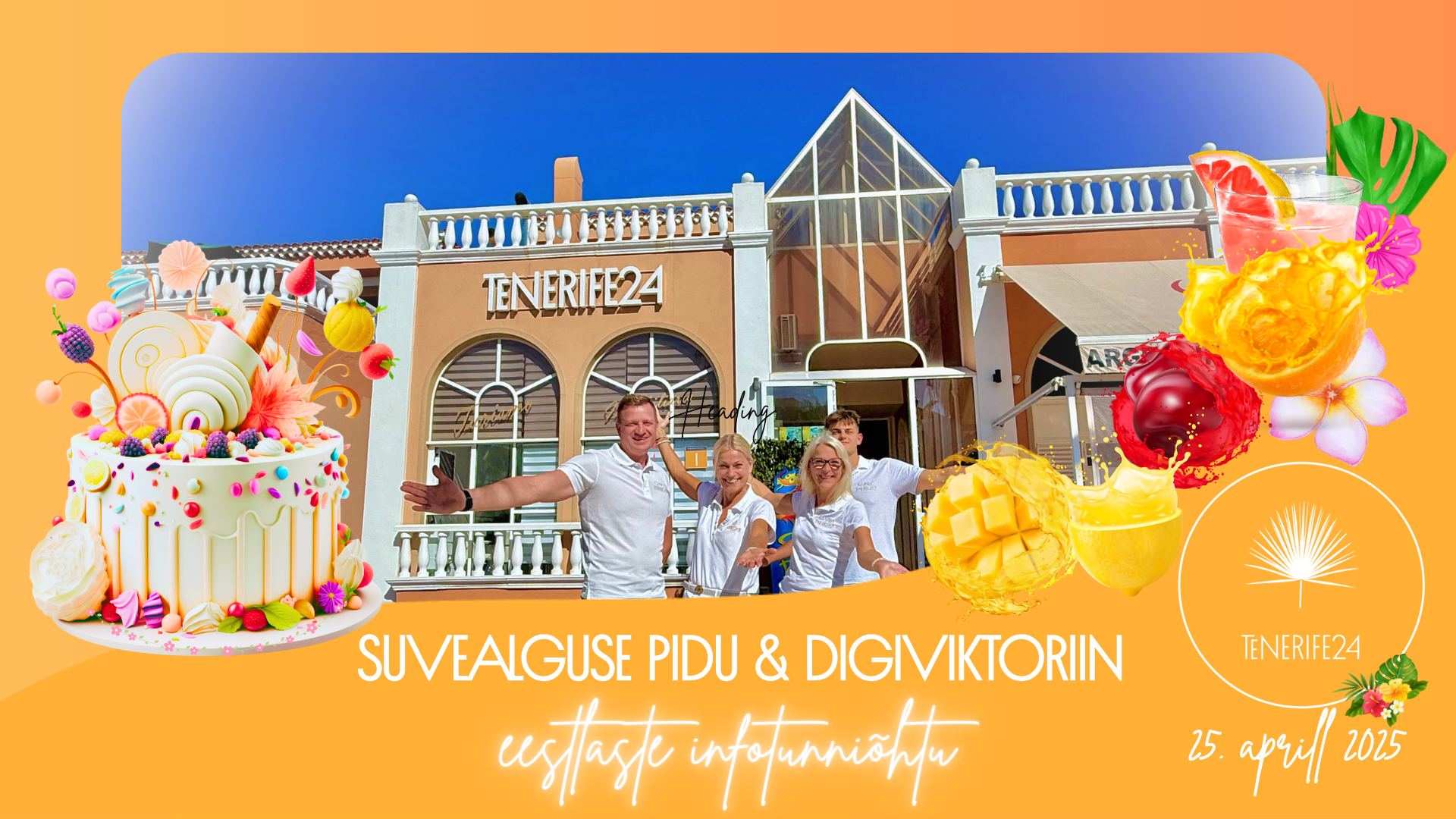 🎁 SUVEALGUSE PIDU & DIGIVIKTORIIN 3.0 🎁 & eestlaste infotunniõhtu! 🍓🍉🍍🎉🎂