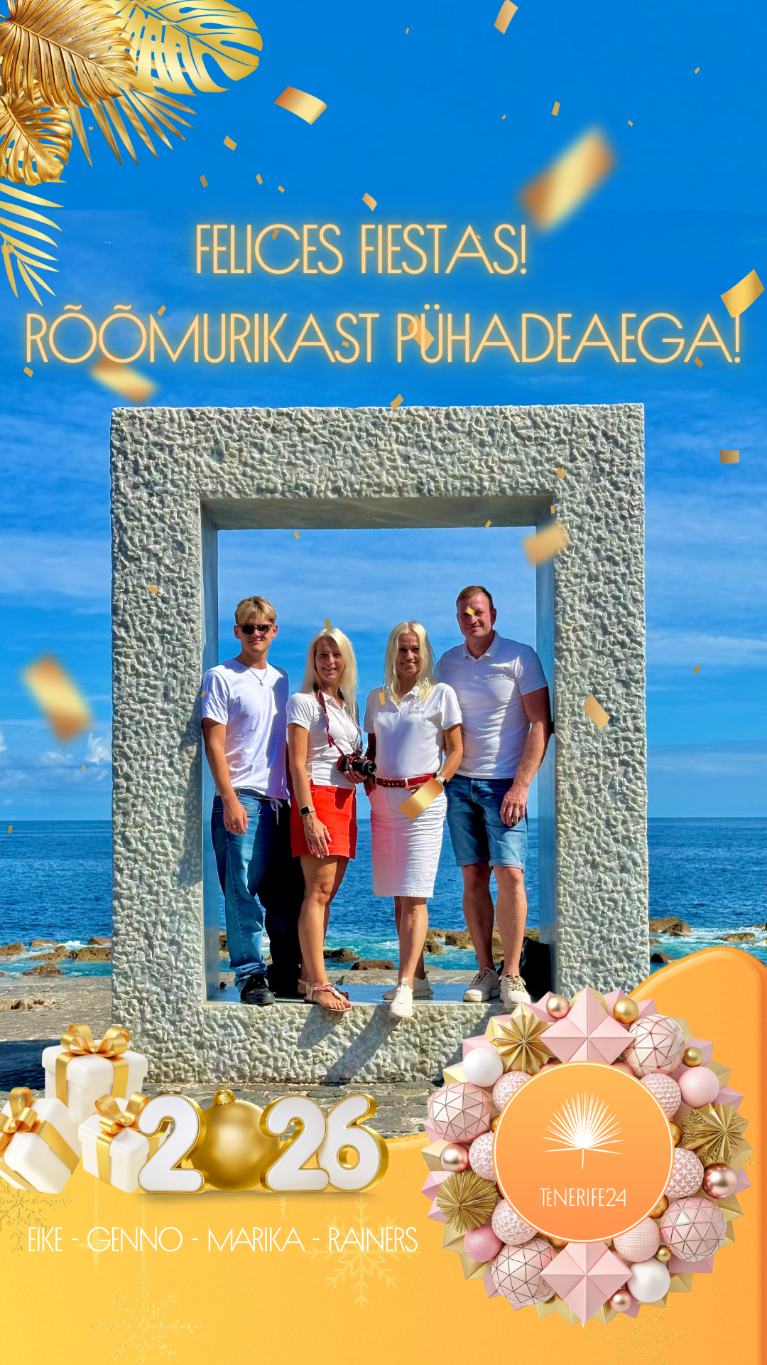 Armsad sõbrad, kliendid ja kallid koostööpartnerid! 🎄😍🎉☃️🎁☀️