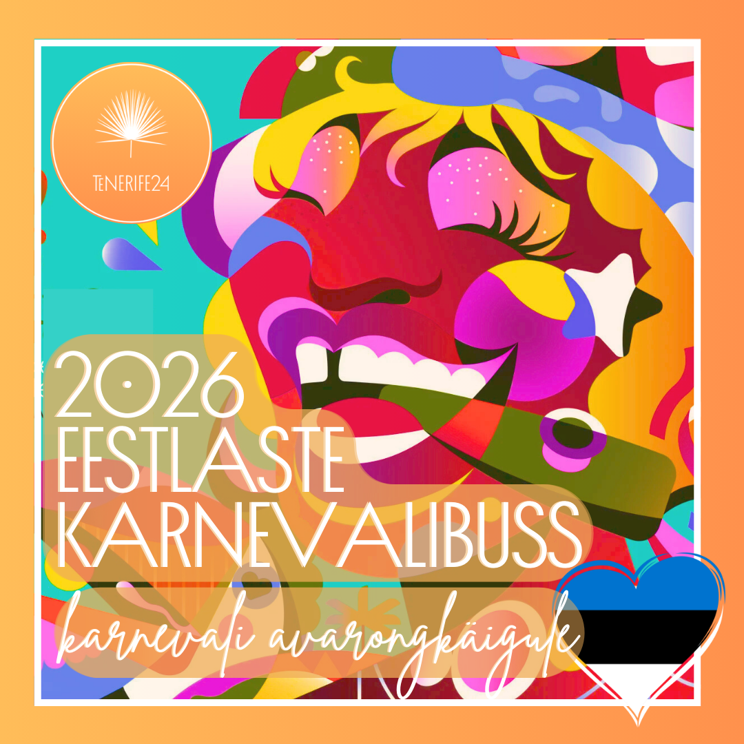 Santa Cruz de Tenerife Karneval 2026 – " Ritmos Latinos " &amp; Tenerife24 Eestlaste Karnevalibuss!