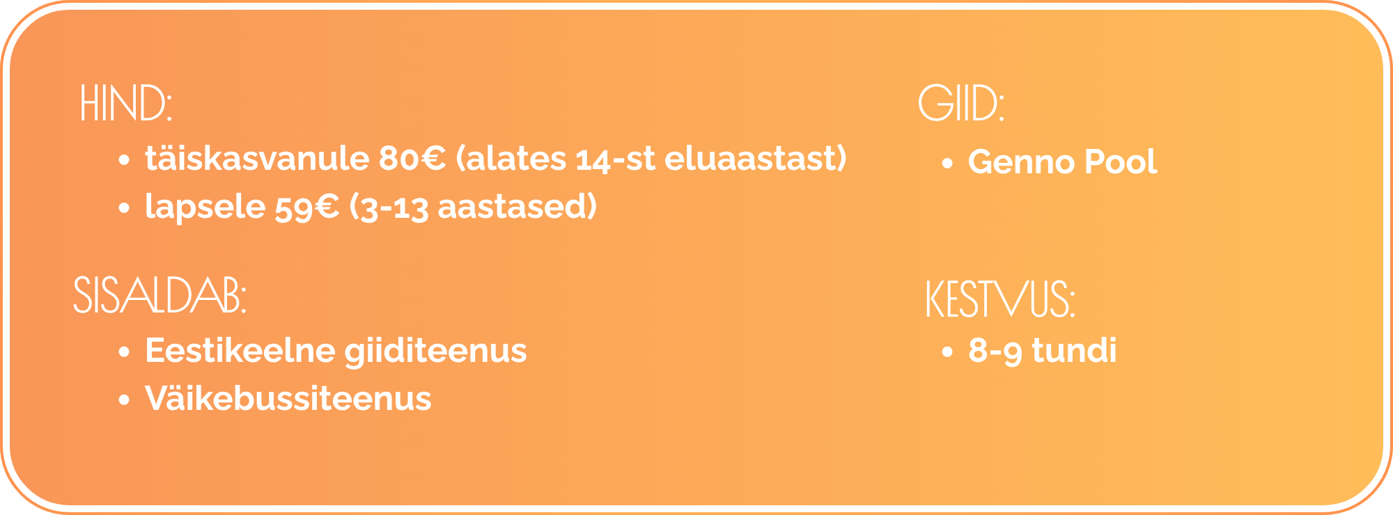 UUS! “TENERIFE24 TULIUUS SAARETUUR, ehk 4.osa -  MEESTE TUUR!”