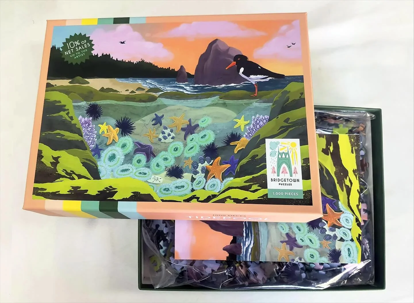 PUZZLE PRE-ORDERS ARE LIVE! That&rsquo;s right, you can purchase this art as your very own 1000-piece jigsaw puzzle from @bridgetownpuzzles &hellip;.and have it delivered in time for the holidays! Bridgetown is taking pre-orders right now and expects