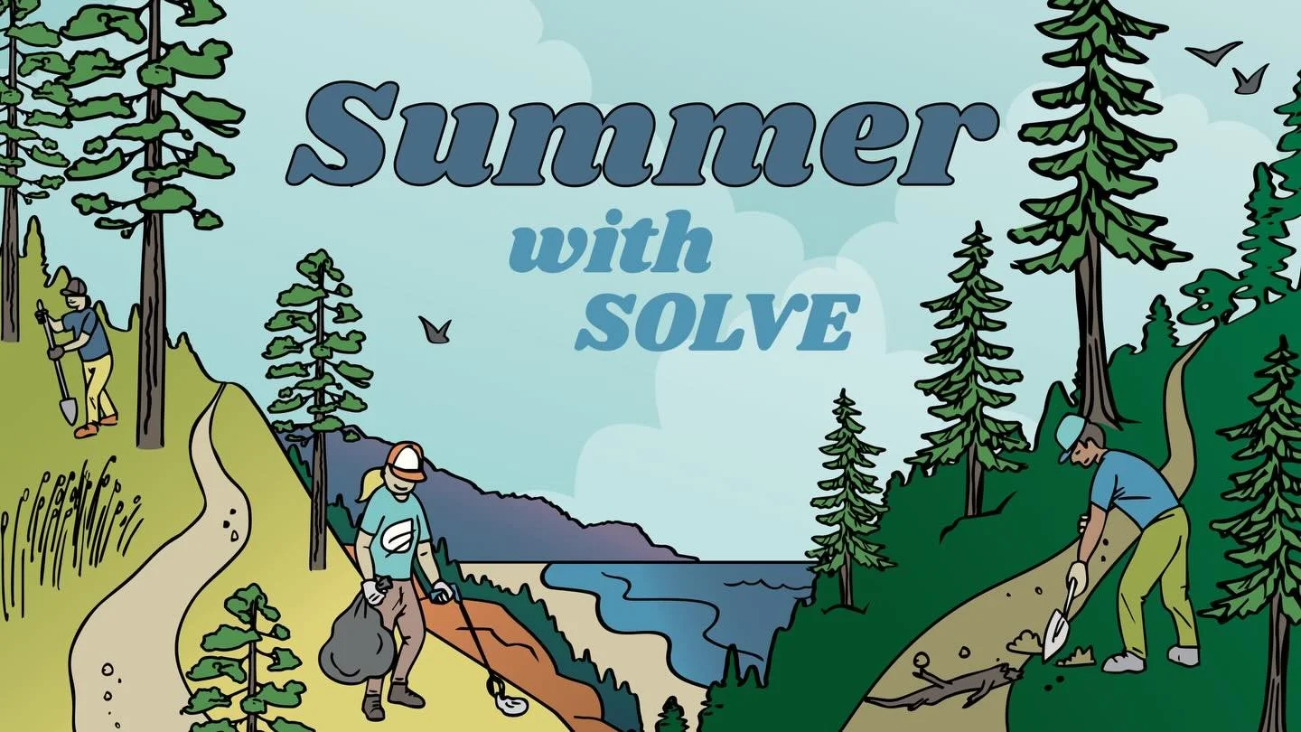 Happy Earth Day! ❤️🌏❤️ Once again i find myself with zero time to create art for the occasion, but here&rsquo;s a recent project I&rsquo;ve been wanting to share anyway. These cute little illustrations were created for @solvepnw to promote seasonal 