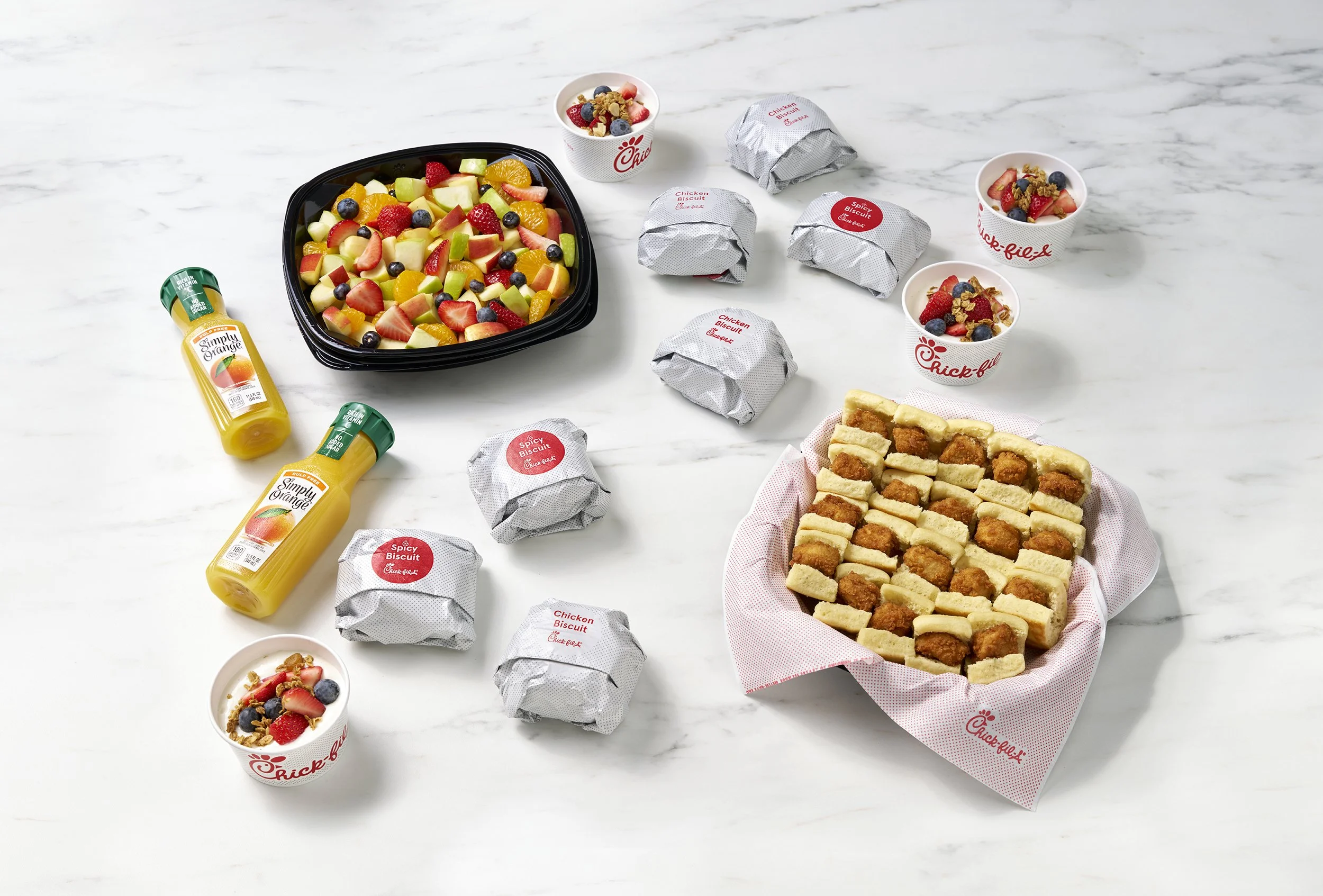 Chick-fil-A Chicago Catering Breakfast