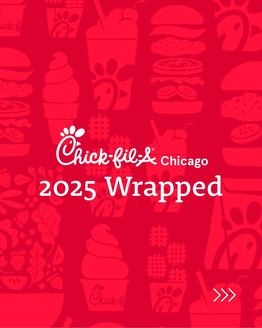 Our 2025 Wrap is here! 🎉 Thank you for the opportunity to serve you, Chicago! We look forward to serving you in 2026! 🫶
&bull;
&bull;
&bull;
#chickfila #chickfilaone #chickfilaapp #chickfilachicago #2025wrap