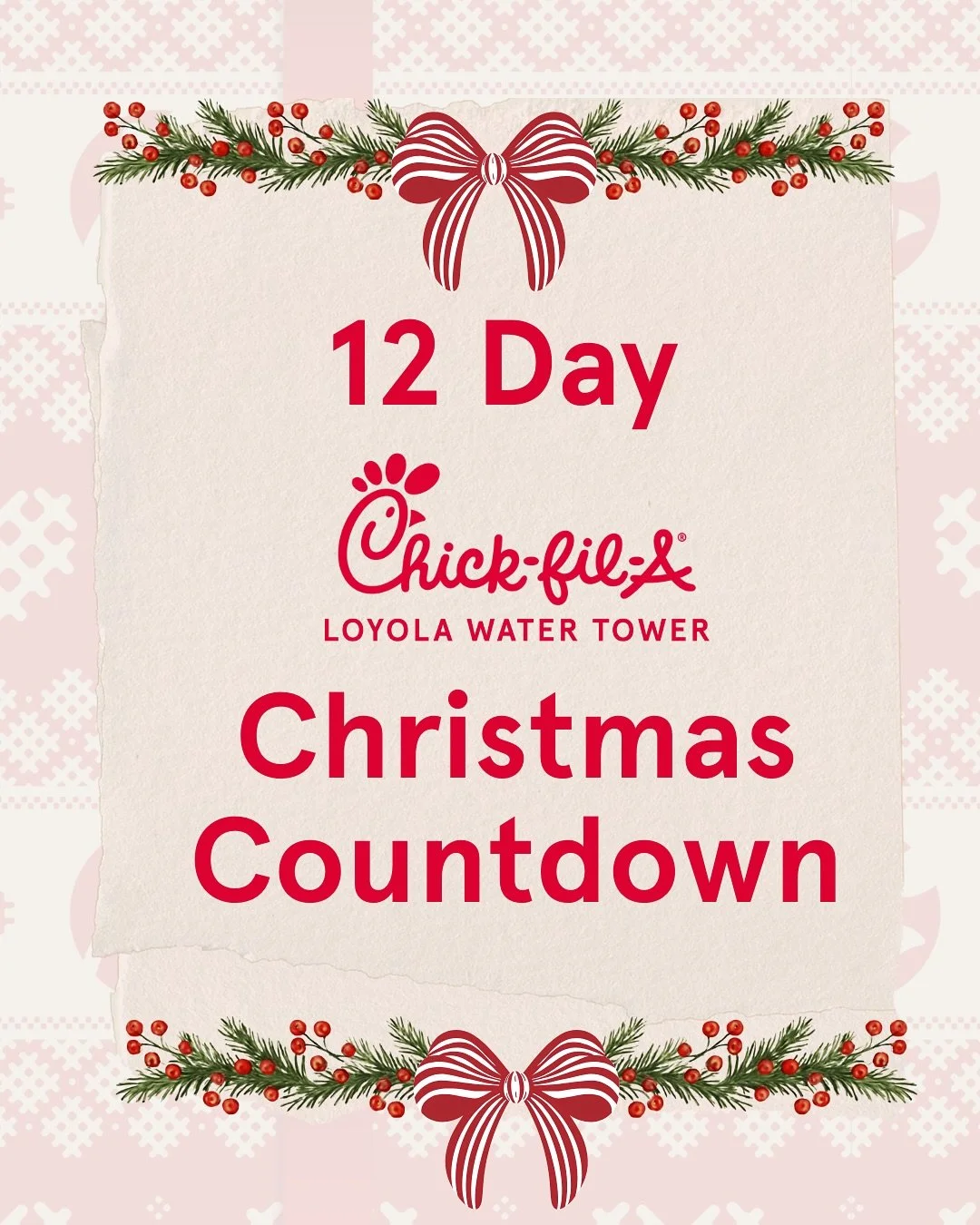 It&rsquo;s the sweetest time of the year! 🎁
We&rsquo;re celebrating with 12 days of gifts, treats &amp; festive fun.
Peek at your Chick-fil-A App daily to unwrap a new surprise! ✨
&bull;&bull;&bull;
&bull; Must be an active Chick-fil-A App user to C