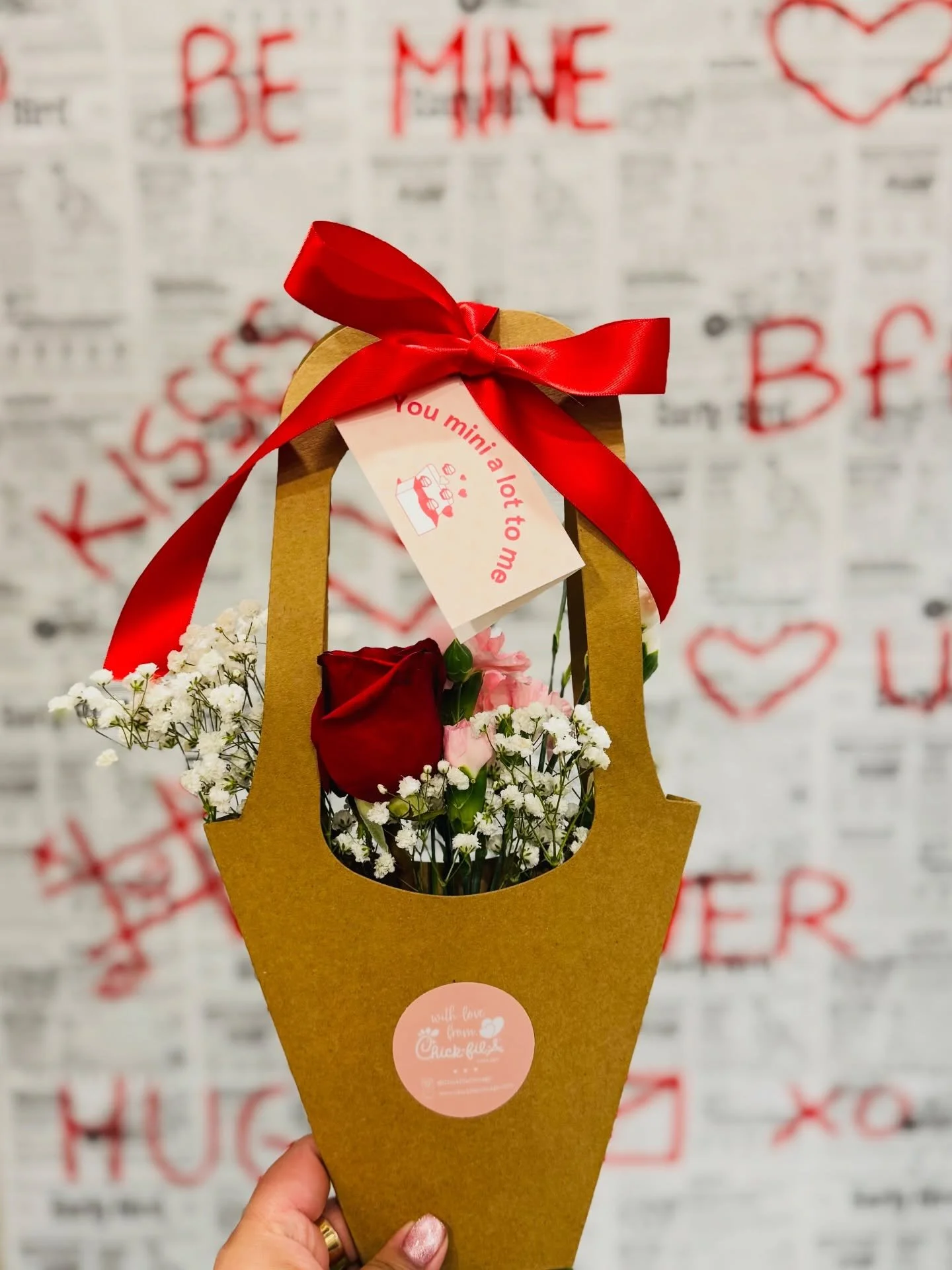 Join Us for Mini Bunches of Love! 💐❤️ Saturday, February 14, 2026 | 8:30 AM - 10 AM

This Valentine&rsquo;s Day, we&rsquo;re helping you say
&ldquo;I love you&rdquo; two ways:
With Heart-Shaped Chick-n-Minis Trays &amp; a hand-picked bouquet! Plus a