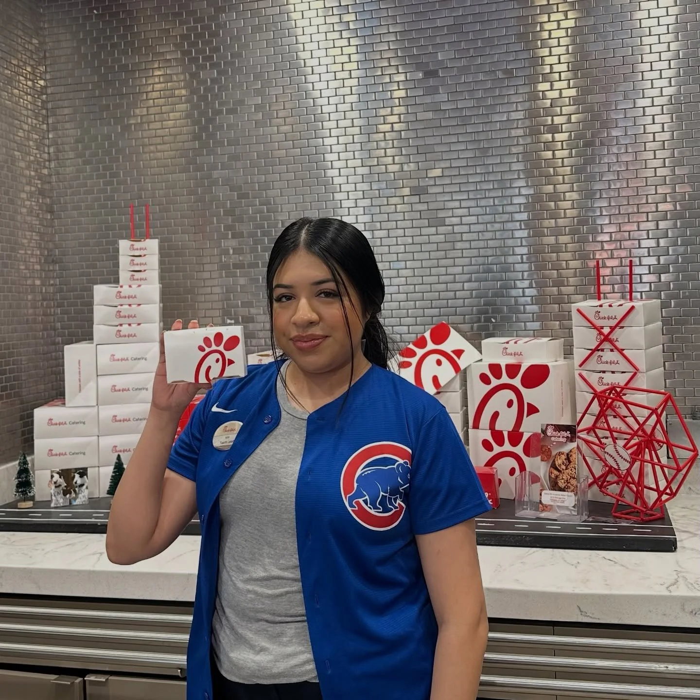 Nuggets in hand, ready for Opening Day! ⚾

Here&rsquo;s the game plan:
Cubs strike out the side in the same inning &rarr; you get a FREE Chick-fil-A reward in the app.

Let&rsquo;s play ball! 

&bull; Check our link in bio for full details

#chickfil