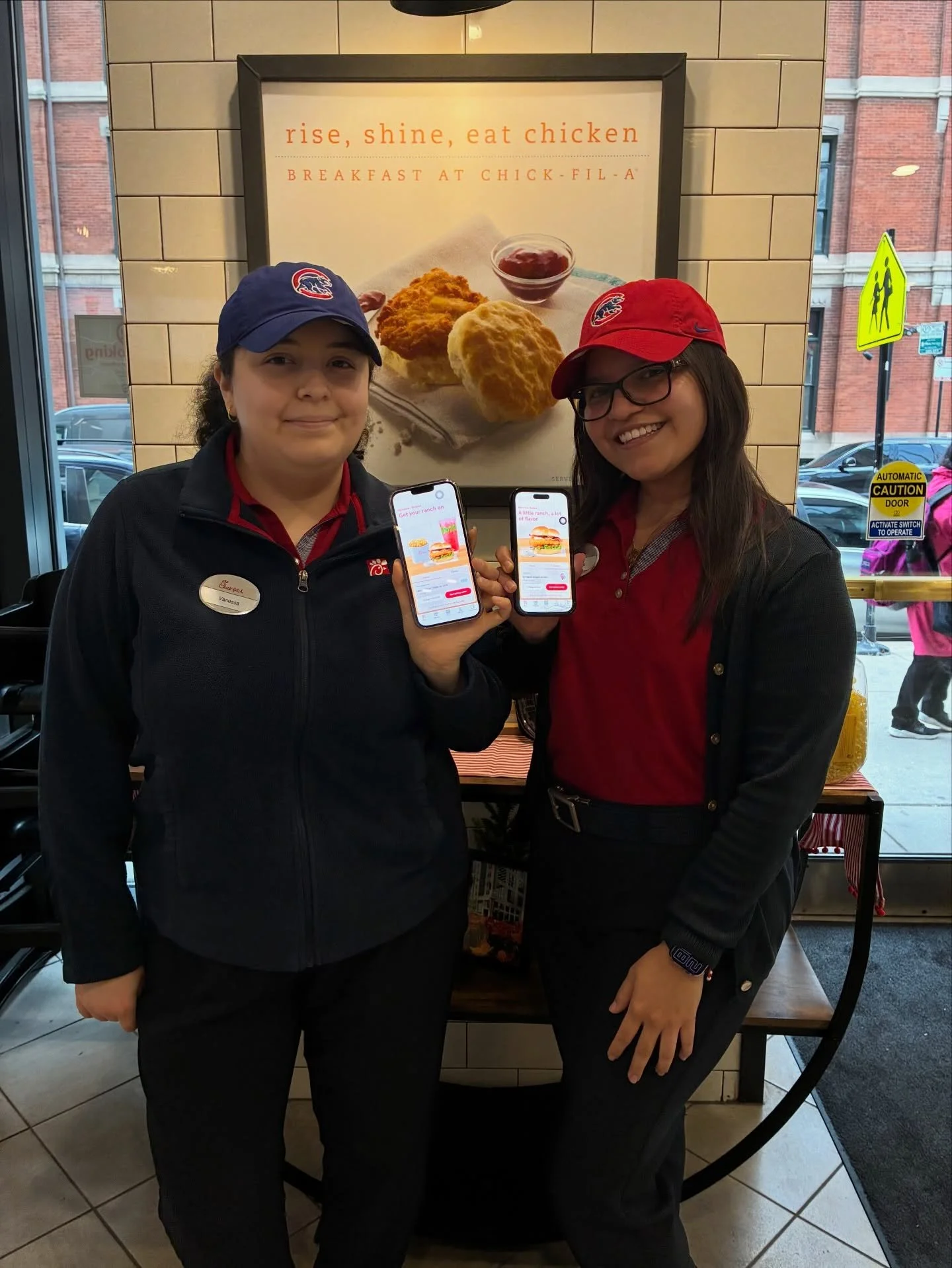 Hey Chicago, what do you say? We all want free Chicken today! 📣🐮 When the @cubs strike out the side at home, you score a FREE Chick-fil-A reward in the app. 🙌 Download the Chick-fil-A App to be ready for all the home games this upcoming week!
Full